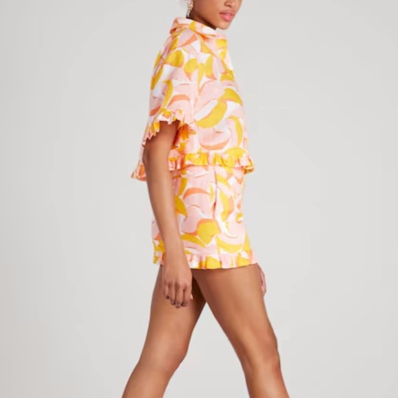 Kate Spade Peach Shorts - Picture 4 of 8
